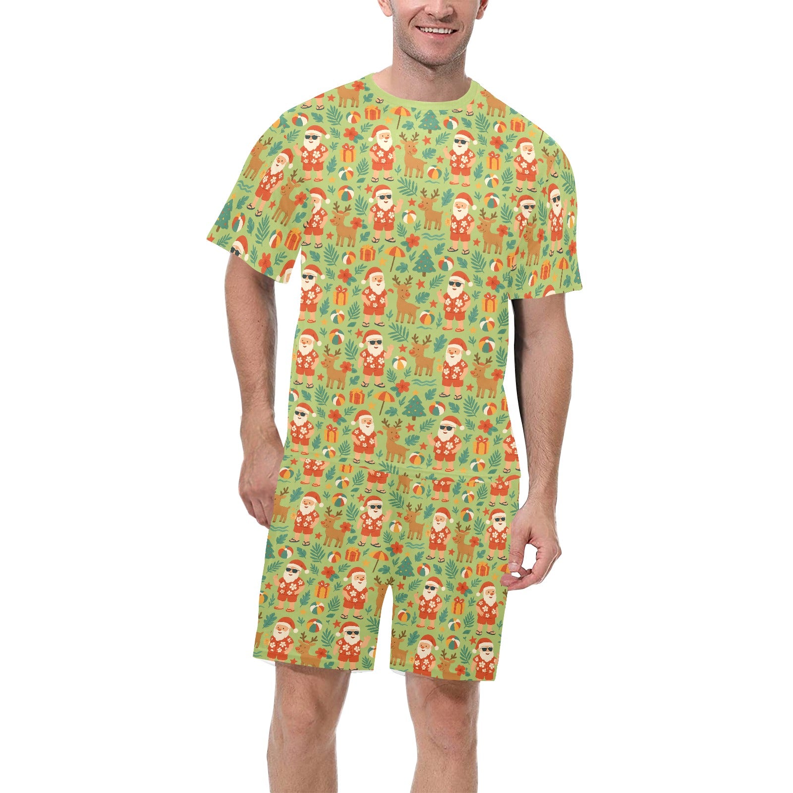 Coastal Christmas – Men’s Summer Pyjama Set