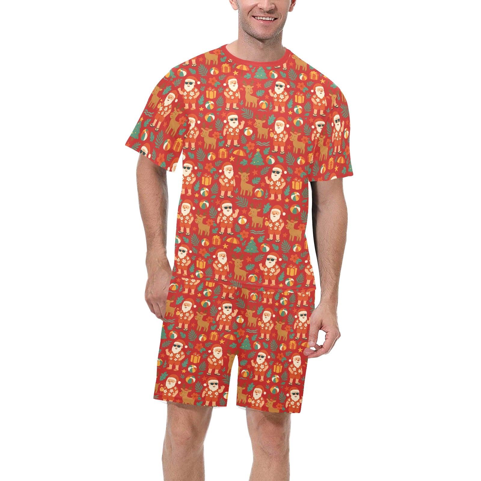Coastal Christmas – Men’s Summer Pyjama Set