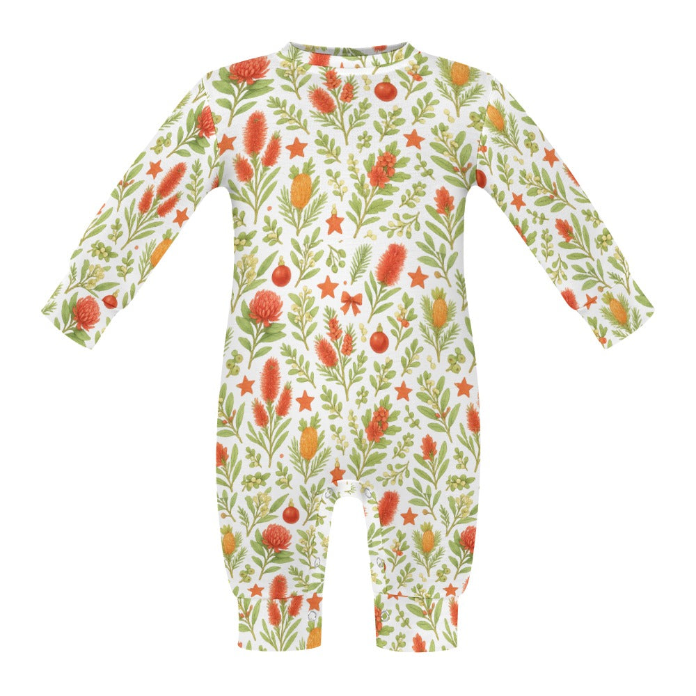 Waratah Wishes – Baby Romper
