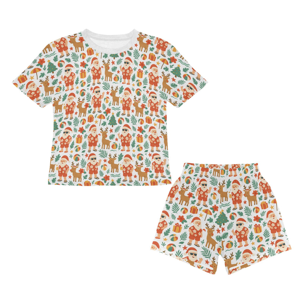 Coastal Christmas – Junior Kids Summer Pyjama Set