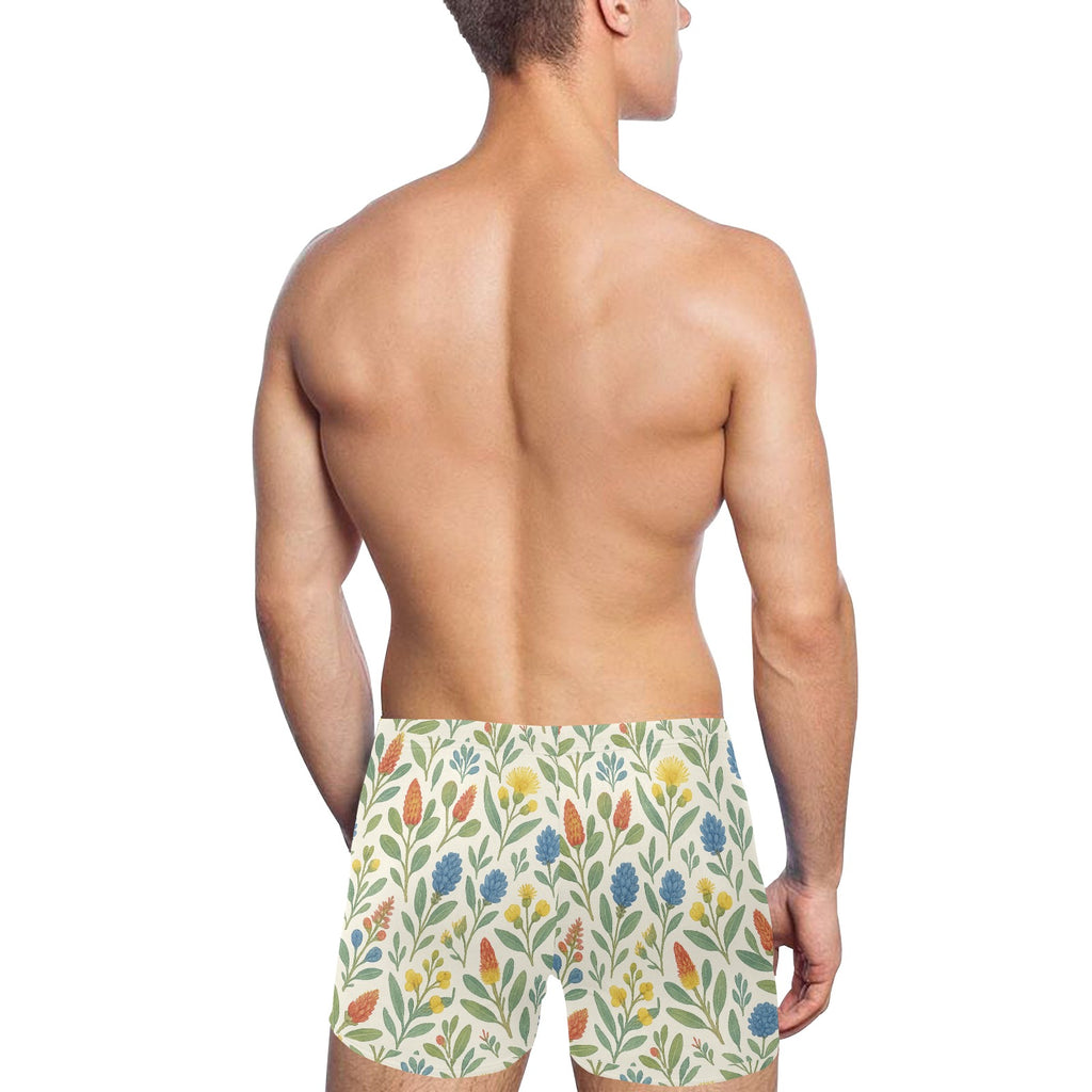Bushland Blooms – Men’s Swimming Trunks