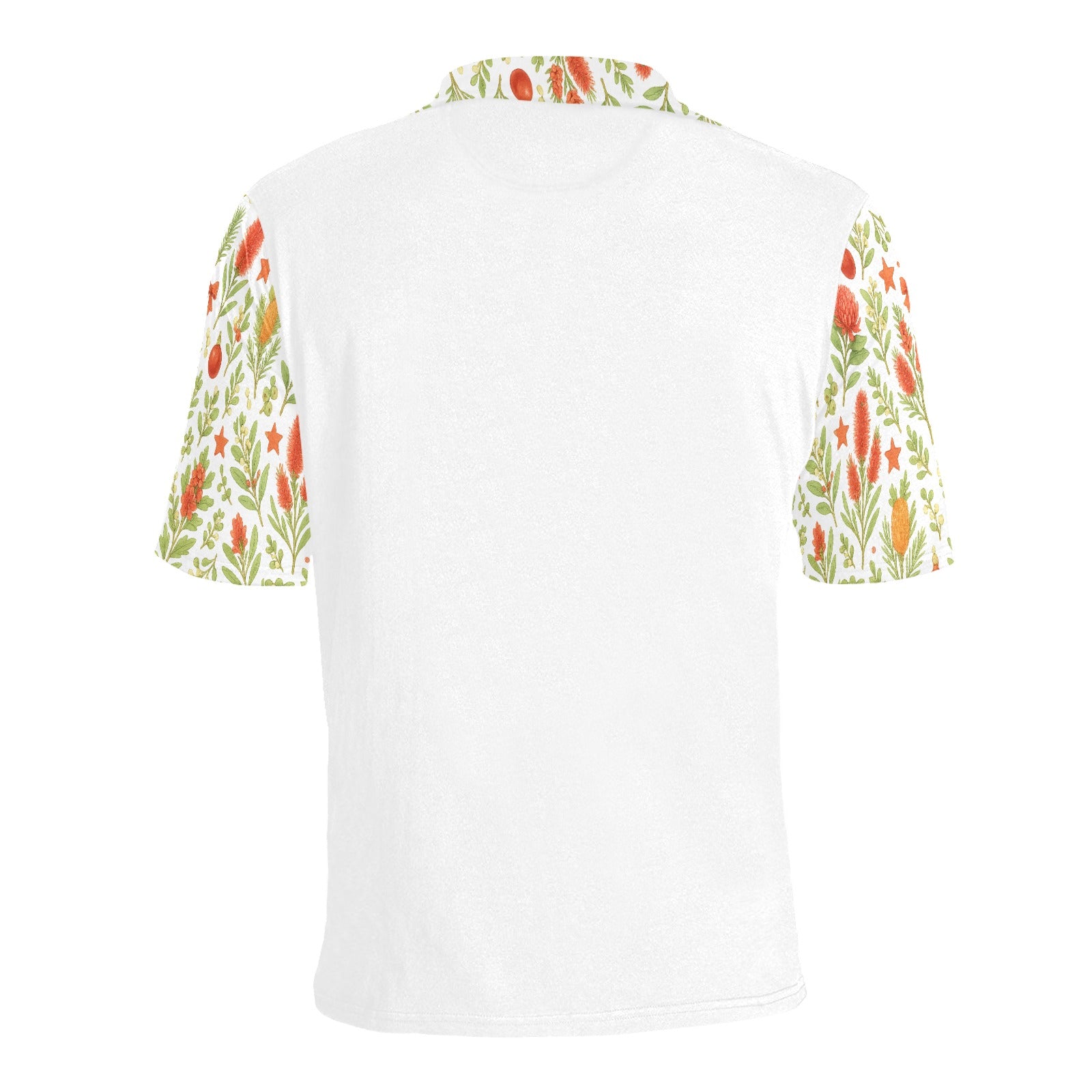 Waratah Wishes – Men’s Polo Shirt