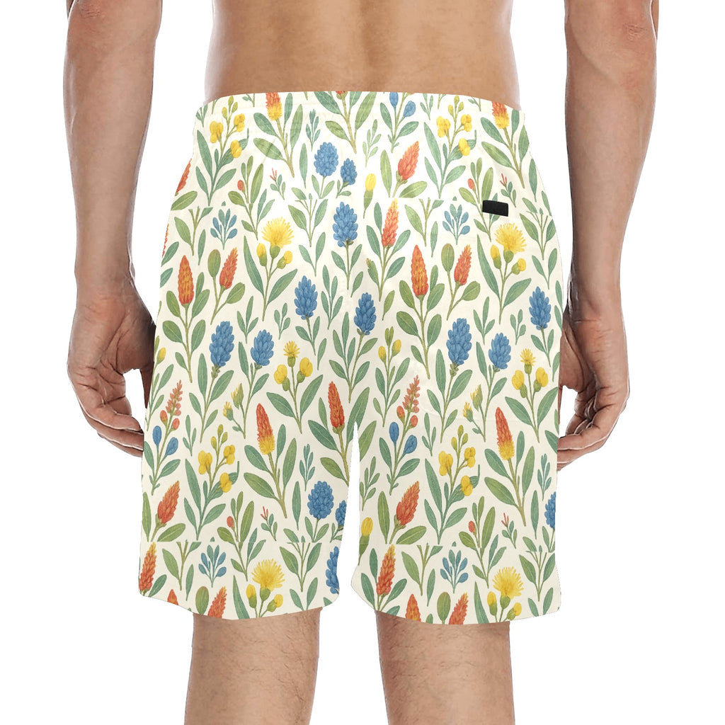 Bushland Blooms – Men's Board Shorts