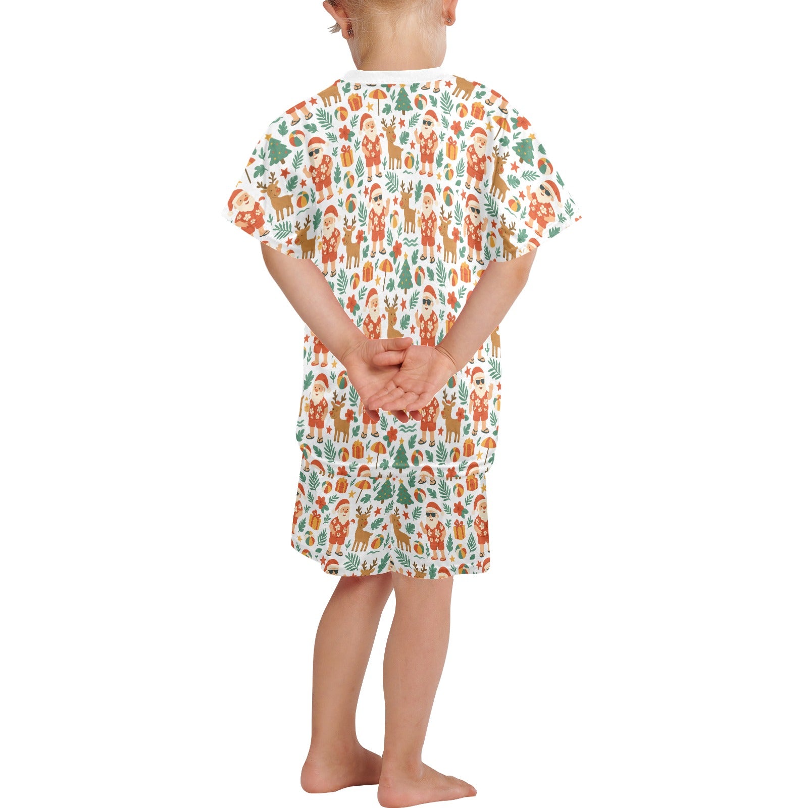 Coastal Christmas – Junior Kids Summer Pyjama Set