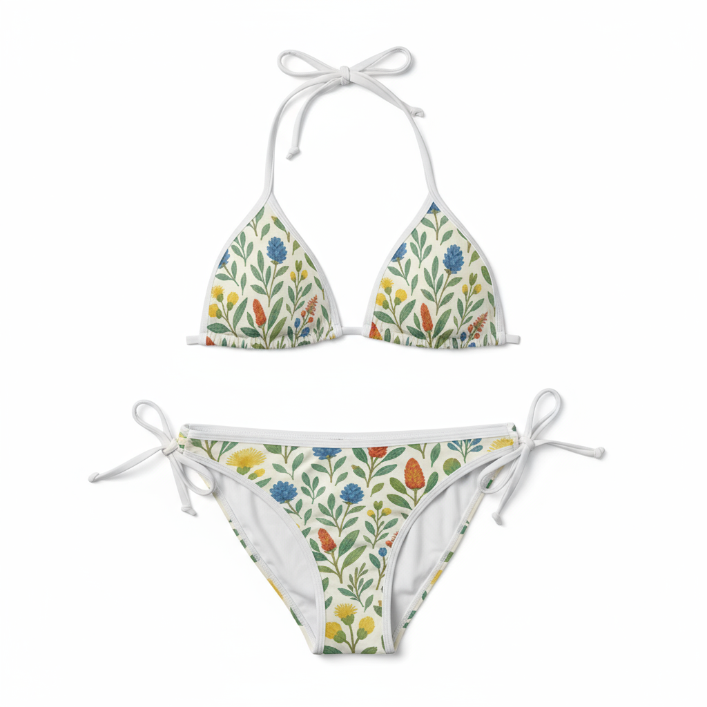 Bushland Blooms – Bikini Swimsuit