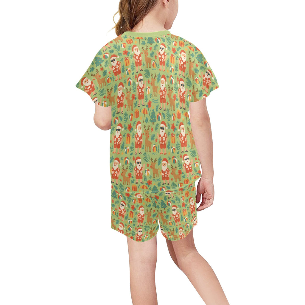 Coastal Christmas – Senior Kids Summer Pyjama Set