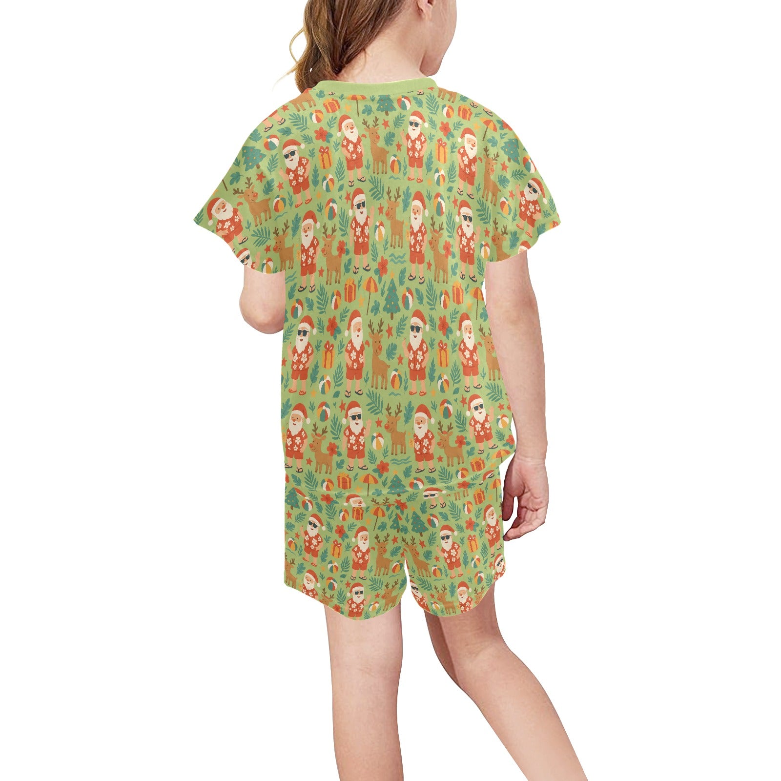 Coastal Christmas – Senior Kids Summer Pyjama Set