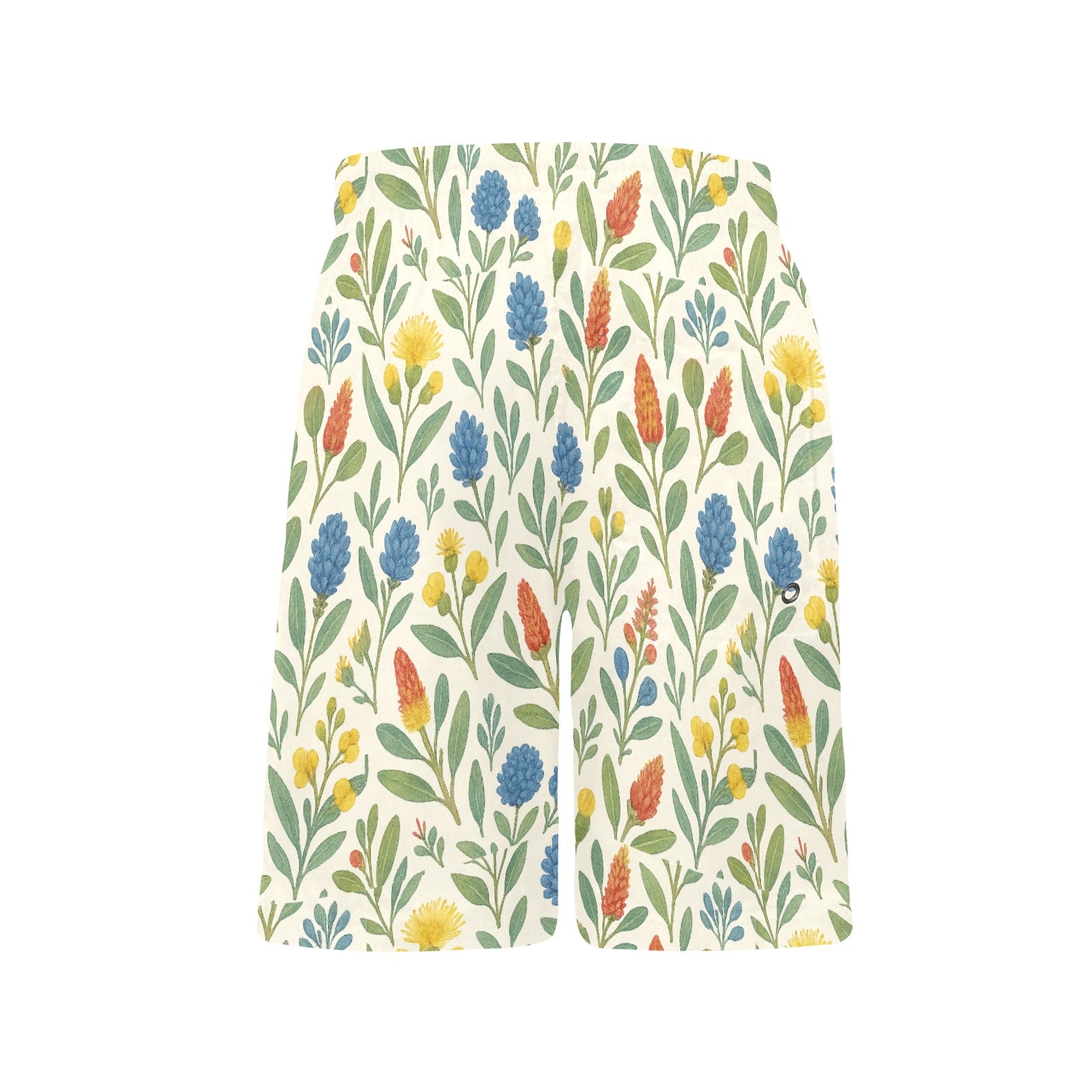 Bushland Blooms – Boys’ Casual Beach Shorts