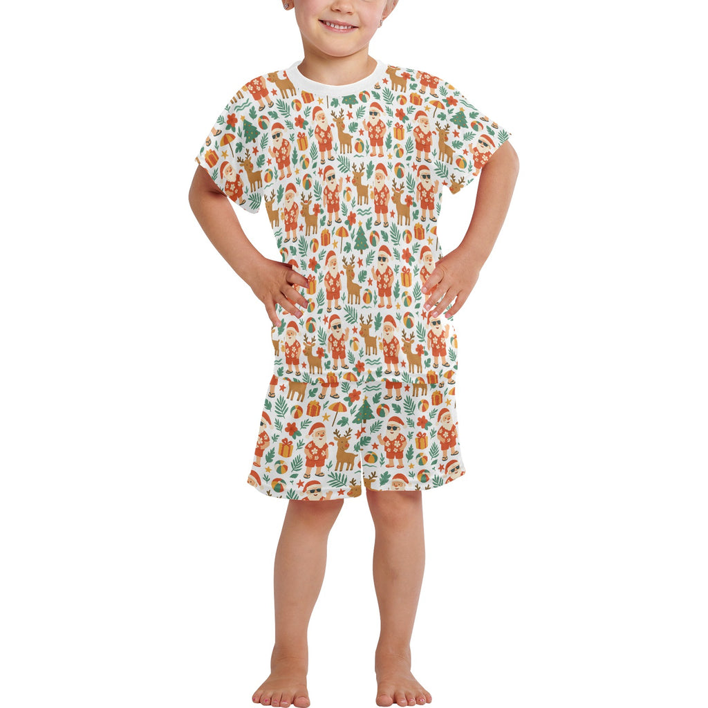 Coastal Christmas – Junior Kids Summer Pyjama Set