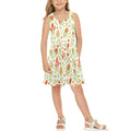 Waratah Wishes - Girl's Sleeveless Sundress