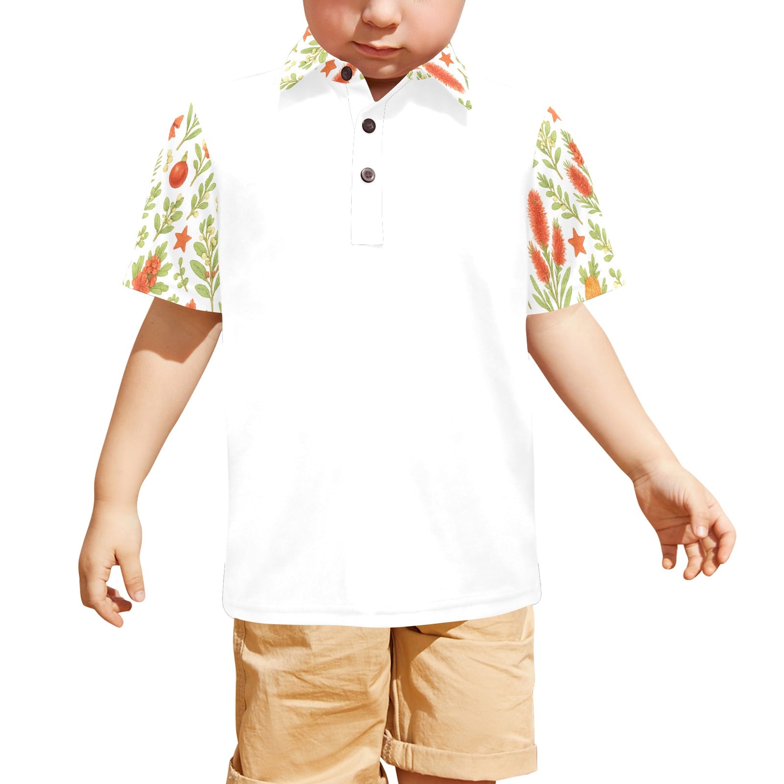 Waratah Wishes – Junior Boys’ Polo Shirt