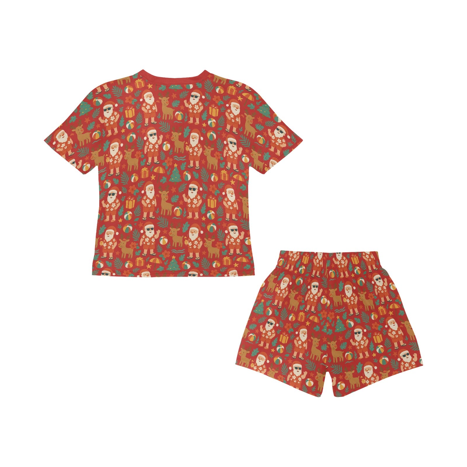 Coastal Christmas – Senior Kids Summer Pyjama Set