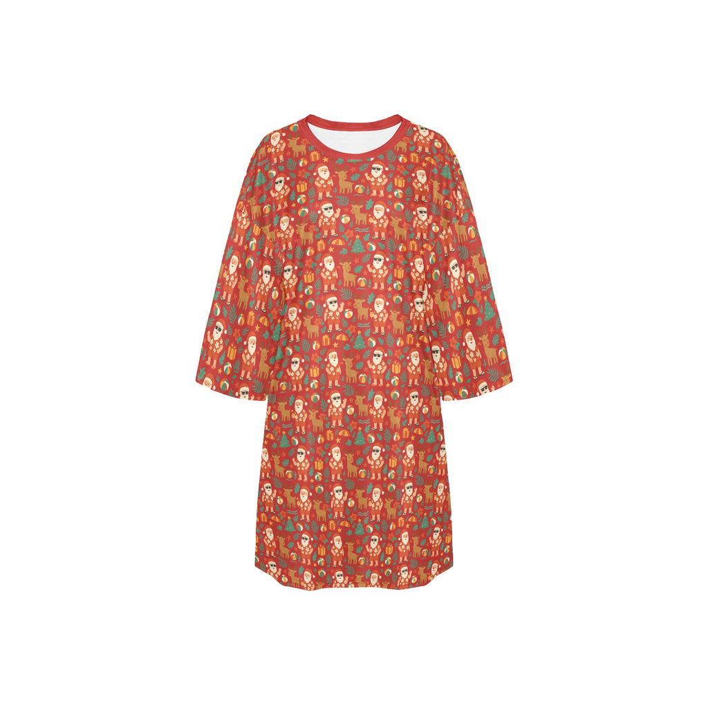 Coastal Christmas – Women’s Oversized Sleep Tee