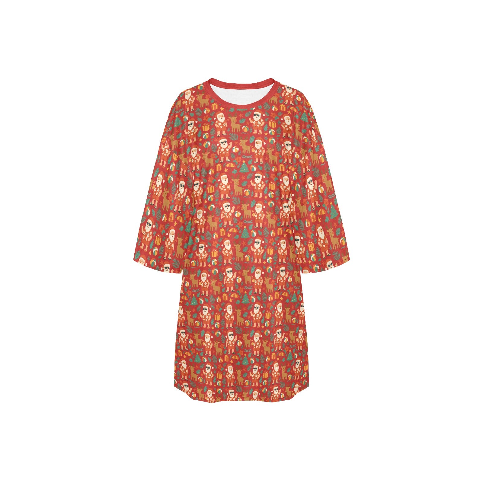 Coastal Christmas – Women’s Oversized Sleep Tee