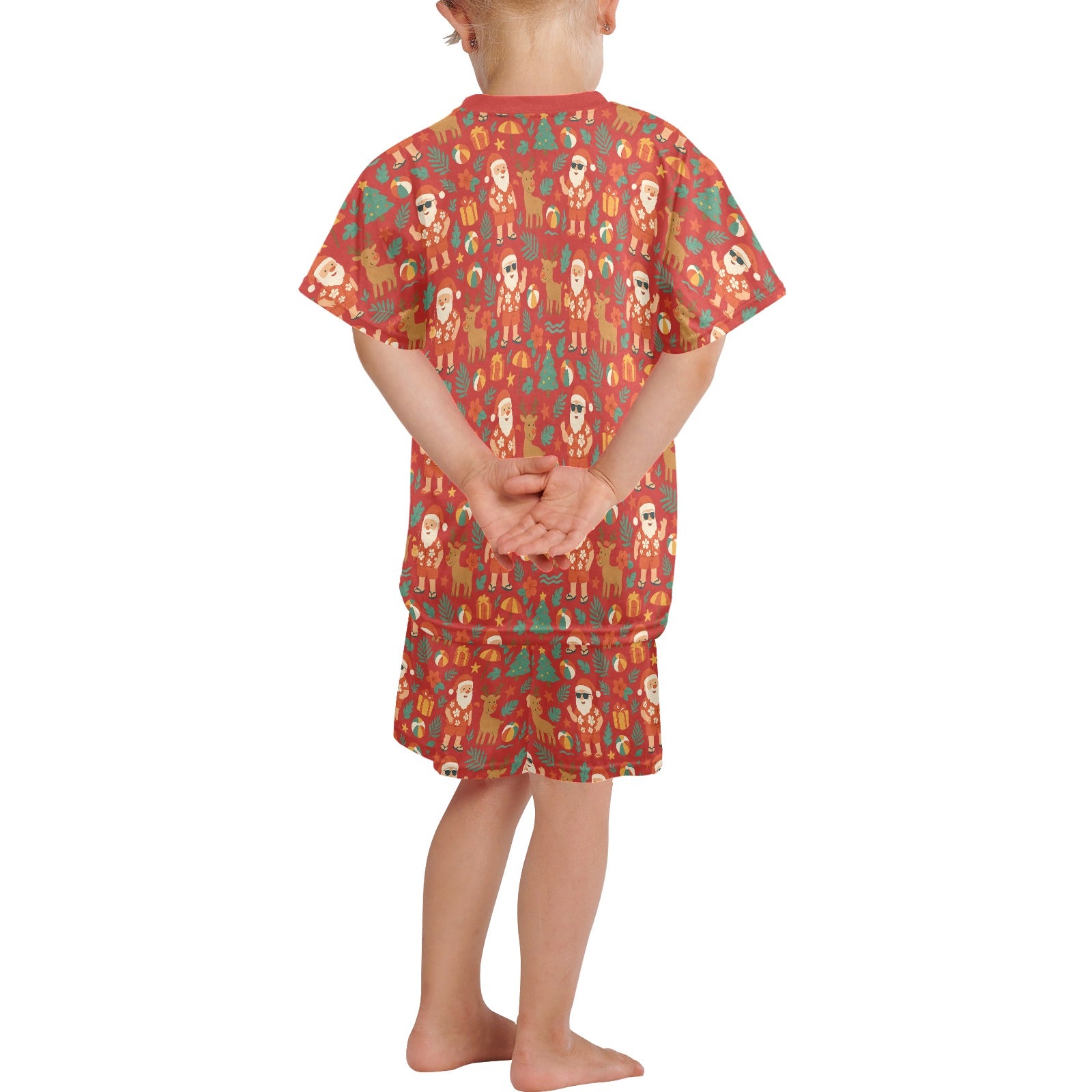 Coastal Christmas – Junior Kids Summer Pyjama Set