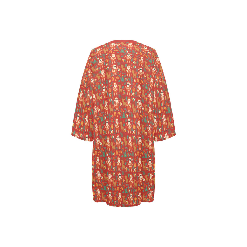 Coastal Christmas – Women’s Oversized Sleep Tee