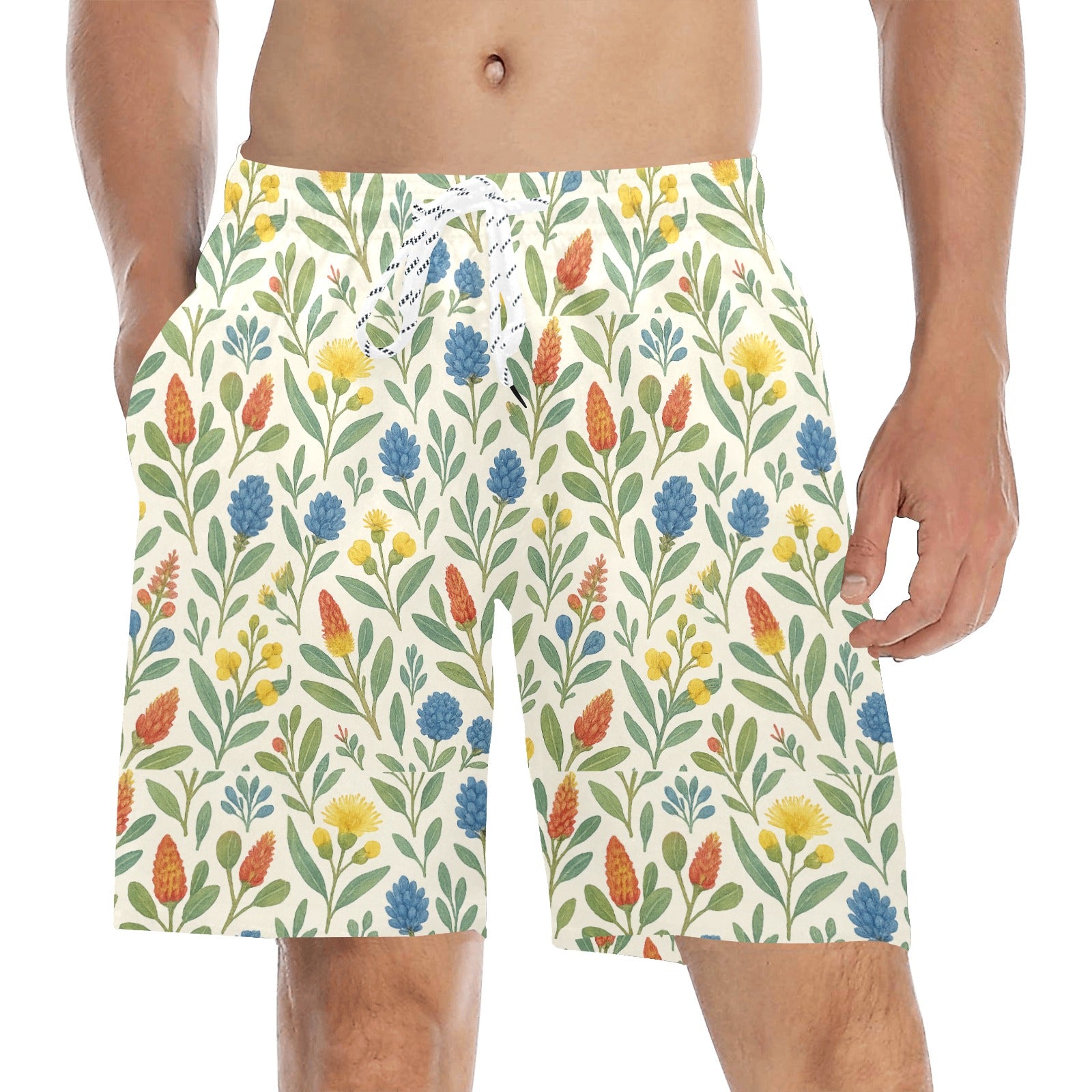 Bushland Blooms – Men's Board Shorts
