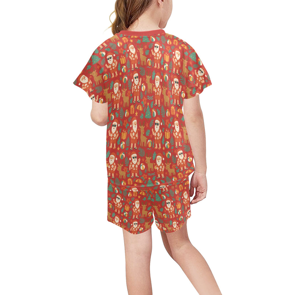 Coastal Christmas – Senior Kids Summer Pyjama Set