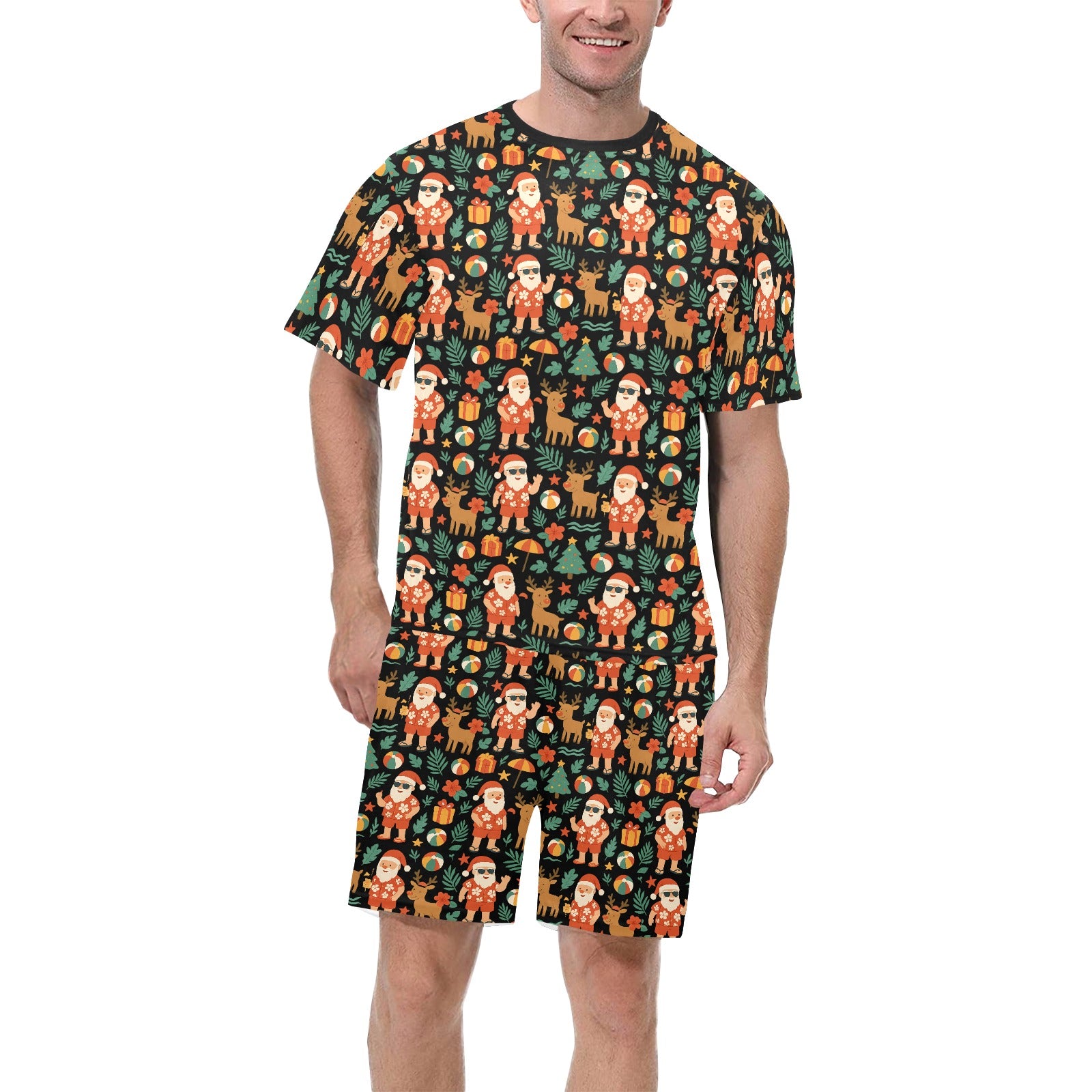 Coastal Christmas – Men’s Summer Pyjama Set