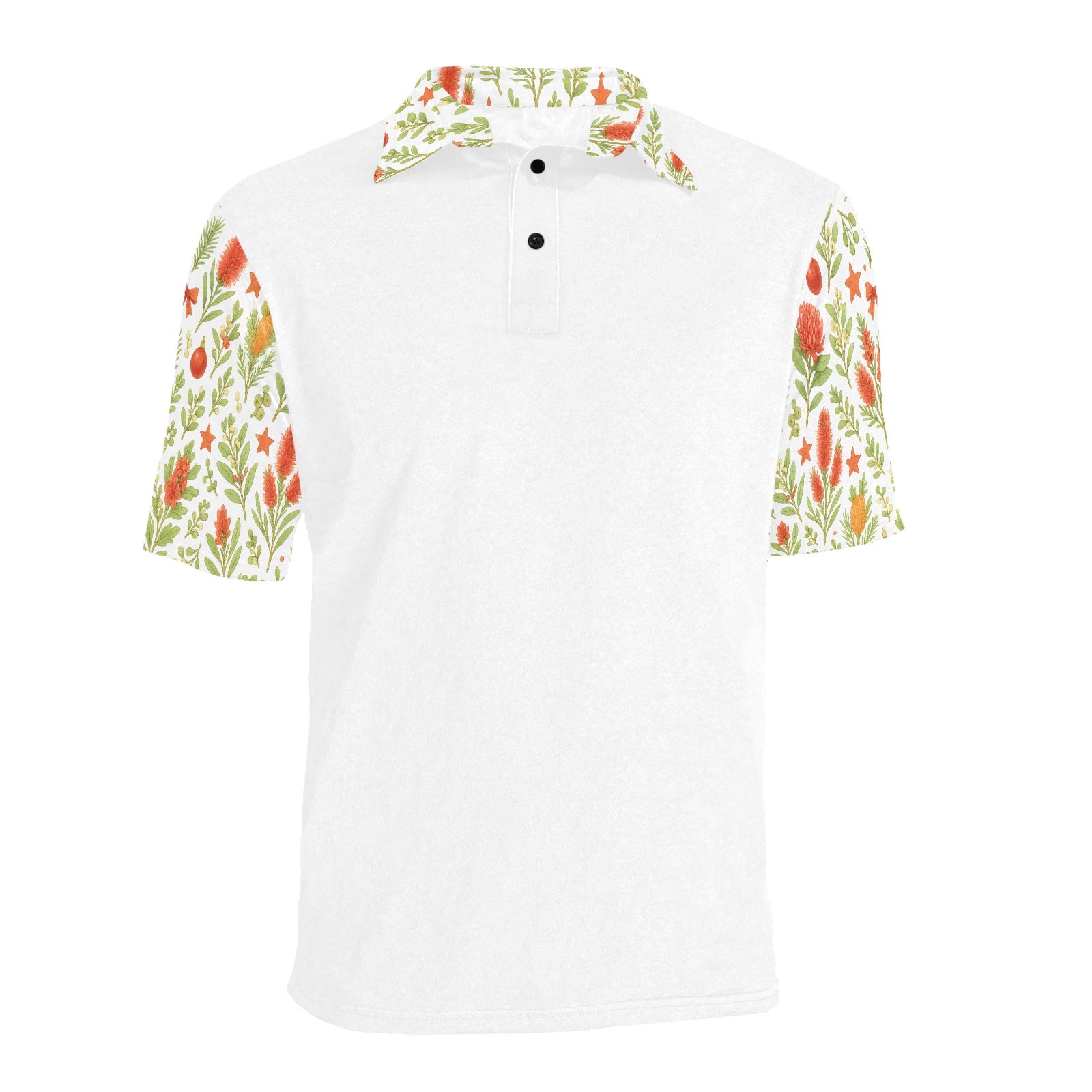 Waratah Wishes – Men’s Polo Shirt