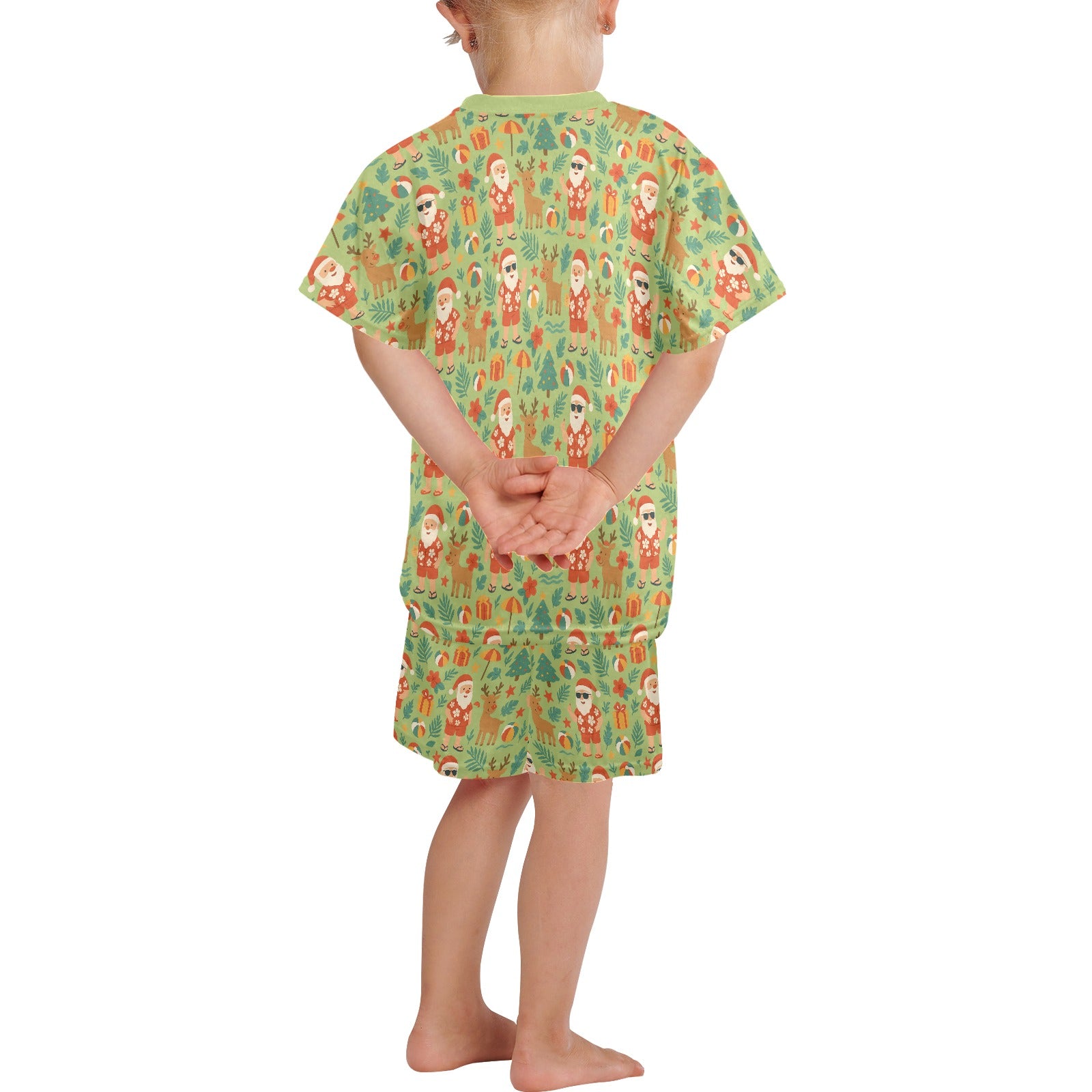 Coastal Christmas – Junior Kids Summer Pyjama Set