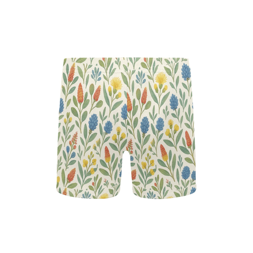 Bushland Blooms – Big Boys’ Swimming Trunks